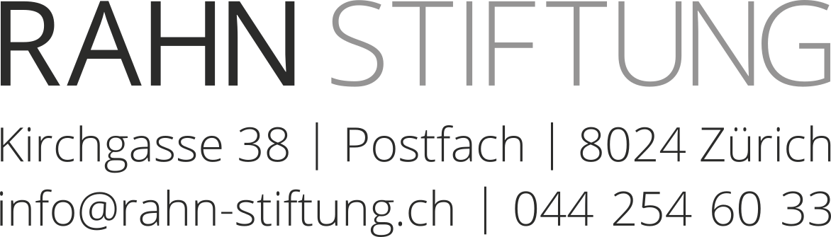 Rahn Stiftung